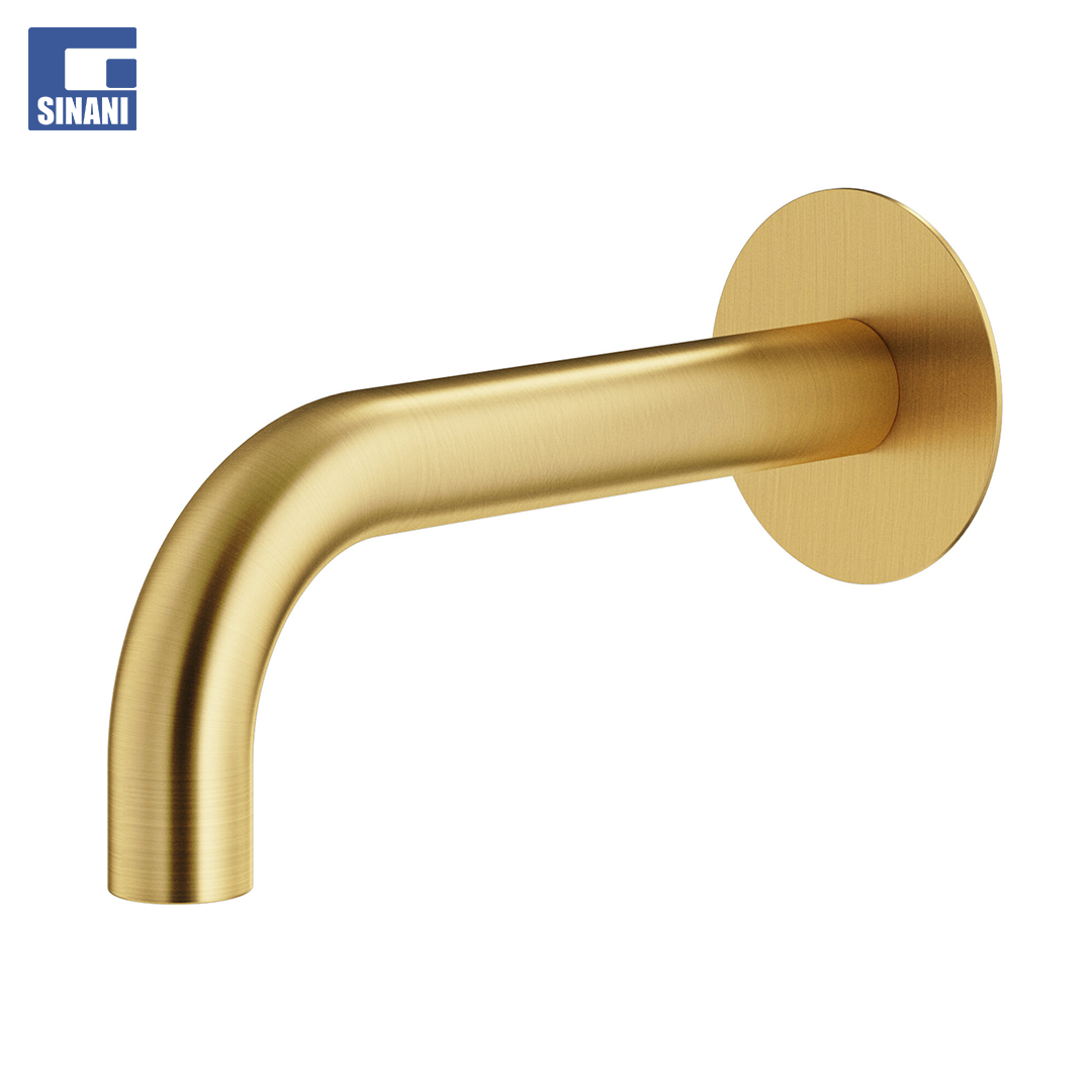 Grykë për grup lavamani muri Logica Brushed Gold