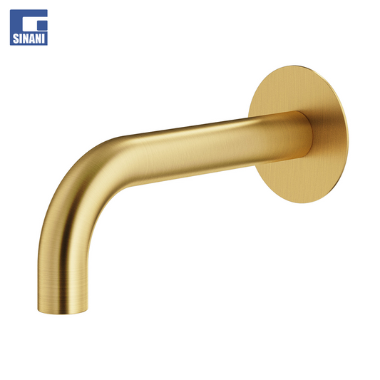Grykë për grup lavamani muri Logica Brushed Gold
