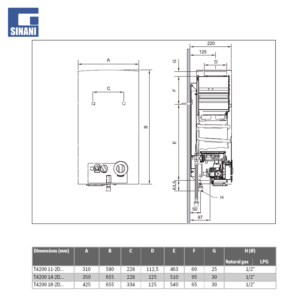 Bolier gazi Therm 4200