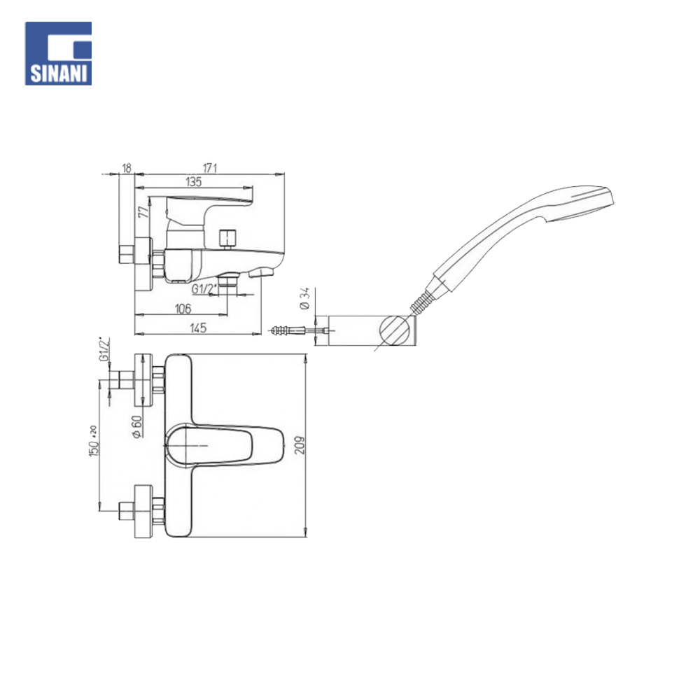 Grup vaske Parallel me duplex