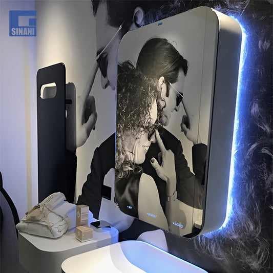 Pasqyrë LED Supermirror me kit elektronik për ujë, sapun, ajër