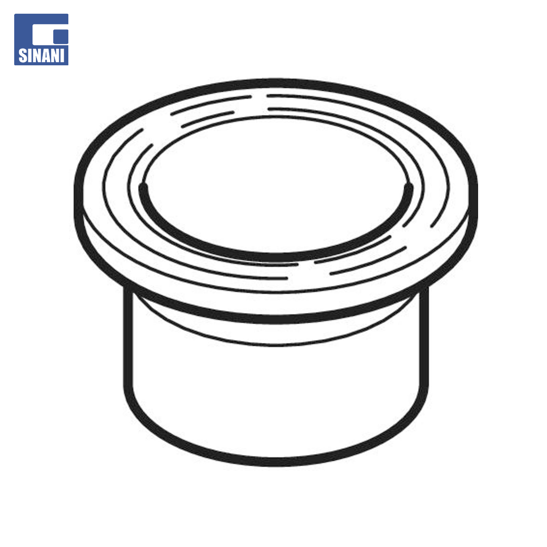 Adaptor fllanxhe PE-HD