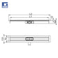 Kanaline inoksi ShoweSDrain Classic