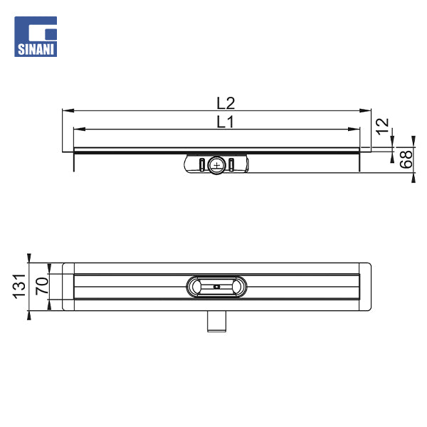 Kanaline inoksi ShoweSDrain Classic