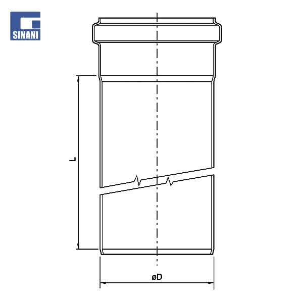 Tub inoksi EPDM - ACO Pipe