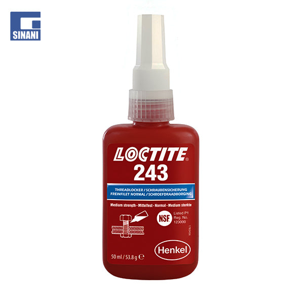 Loctite 243 BO 50ml e lengshme, rezistence mesatare per metale