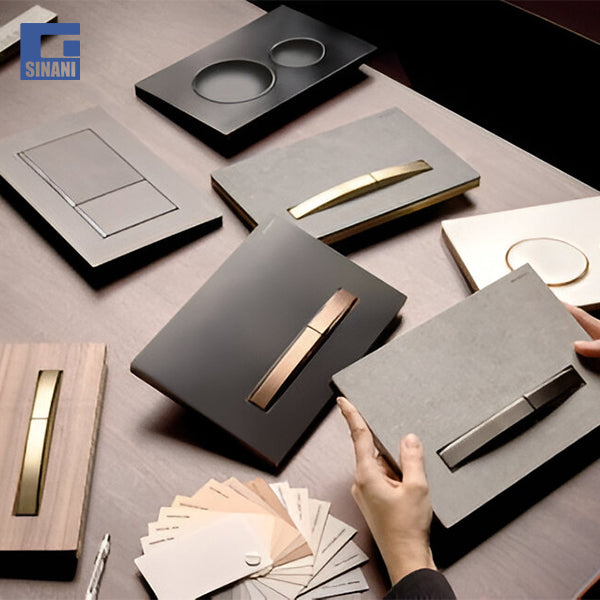 Buton Sigma50 i personalizueshëm me unazë kromi