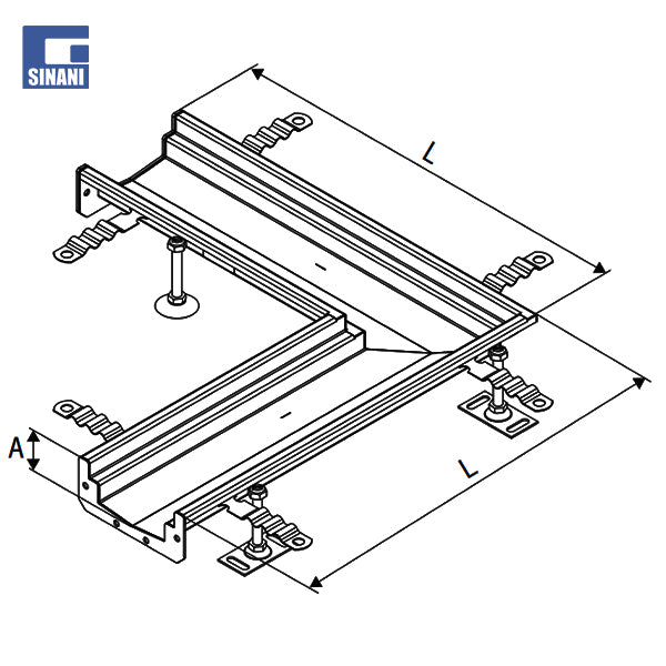 Element anesor inoksi, sistem Modular