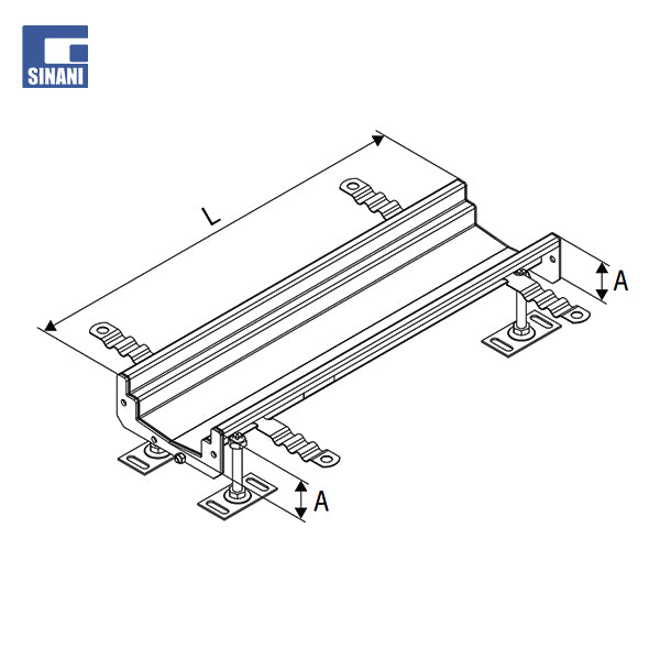 Trup inoksi per kanaline Modular 125