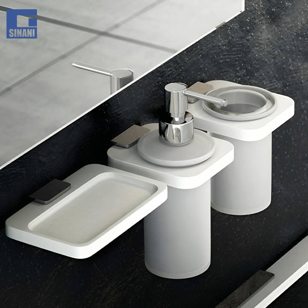 Mbajtese sapuni likuid BEND Corian