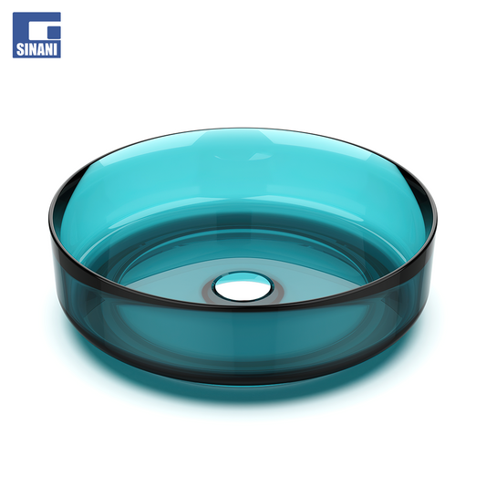 Lavaman transparent Circa Aqua Blue