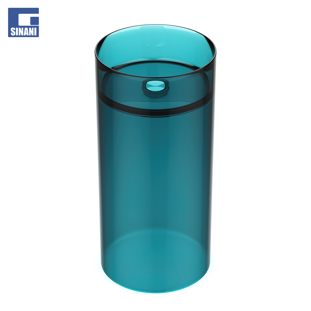 Lavaman transparent Circa Aqua Blue