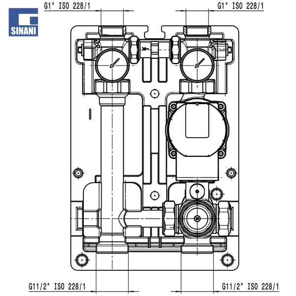 Njësi rregullimi termostatik për sistem ngrohje