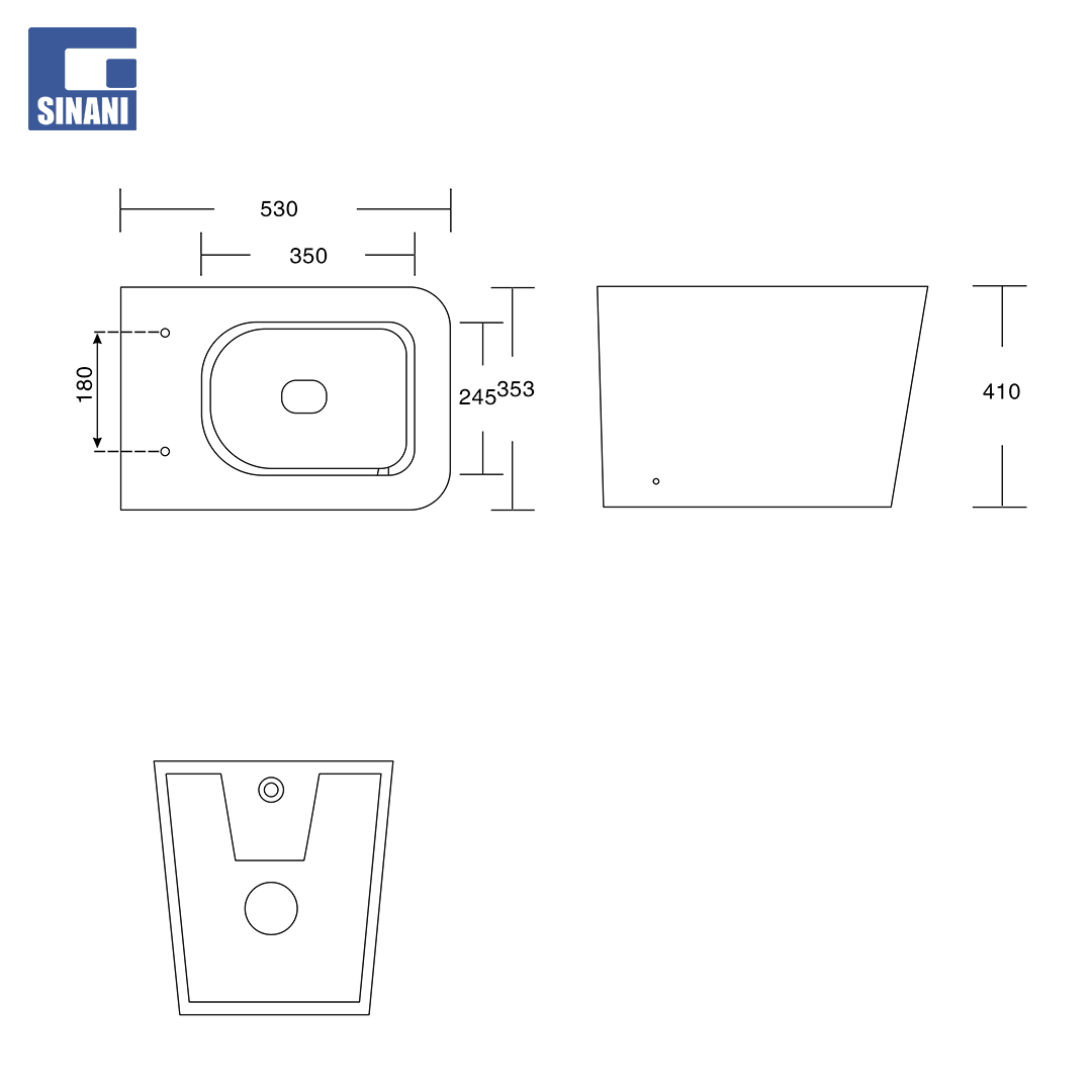Set tualeti Floor Standing Emerald V2