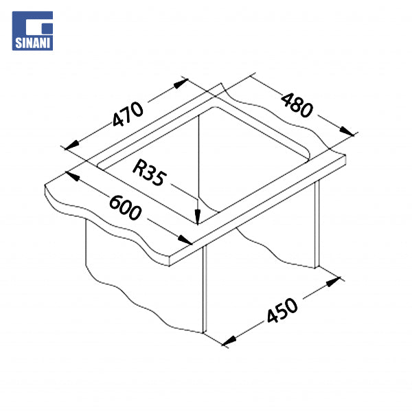 Lavapjatë inoksi More 20