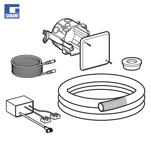 Kit për instalim pllake me aktivizim elektronik me furnizim me energji 12V