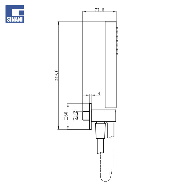 Set dushi katror me dalje të dytë bronzi
