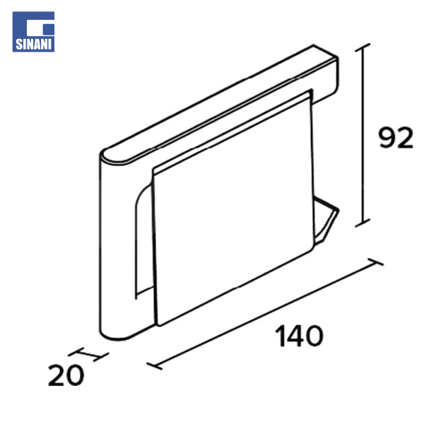 Mbajtëse letre higjienike Cut