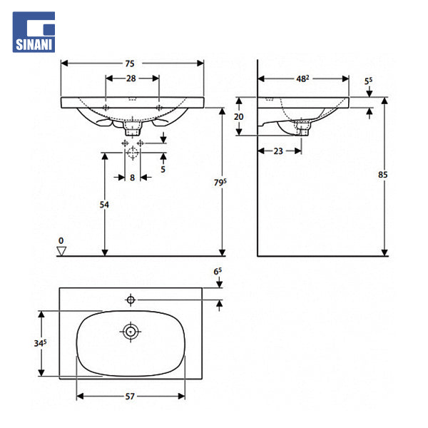 Mobilje tualeti Citterio