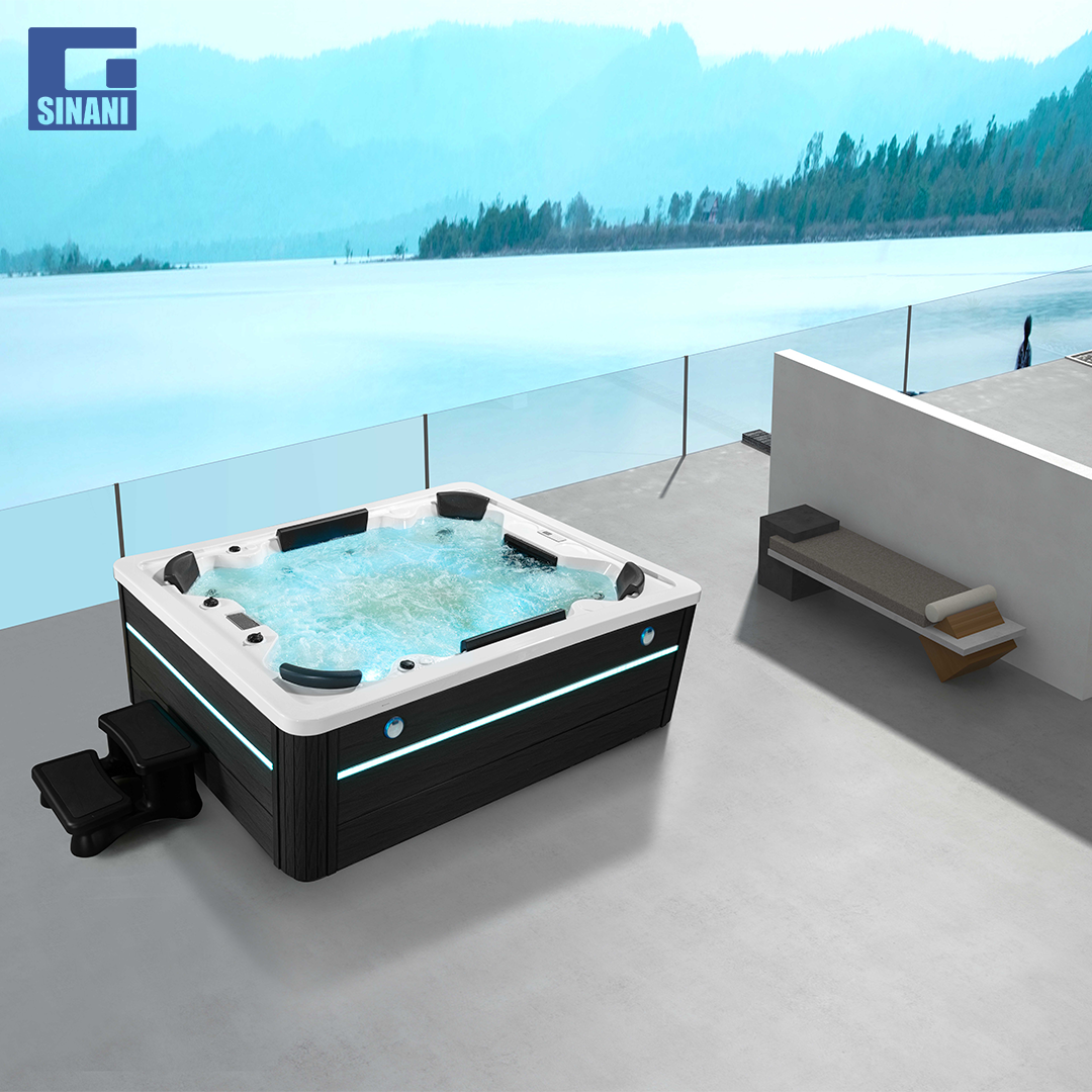 Minipishinë Jacuzzi me hidromasazh dhe ajërmasazh Isla