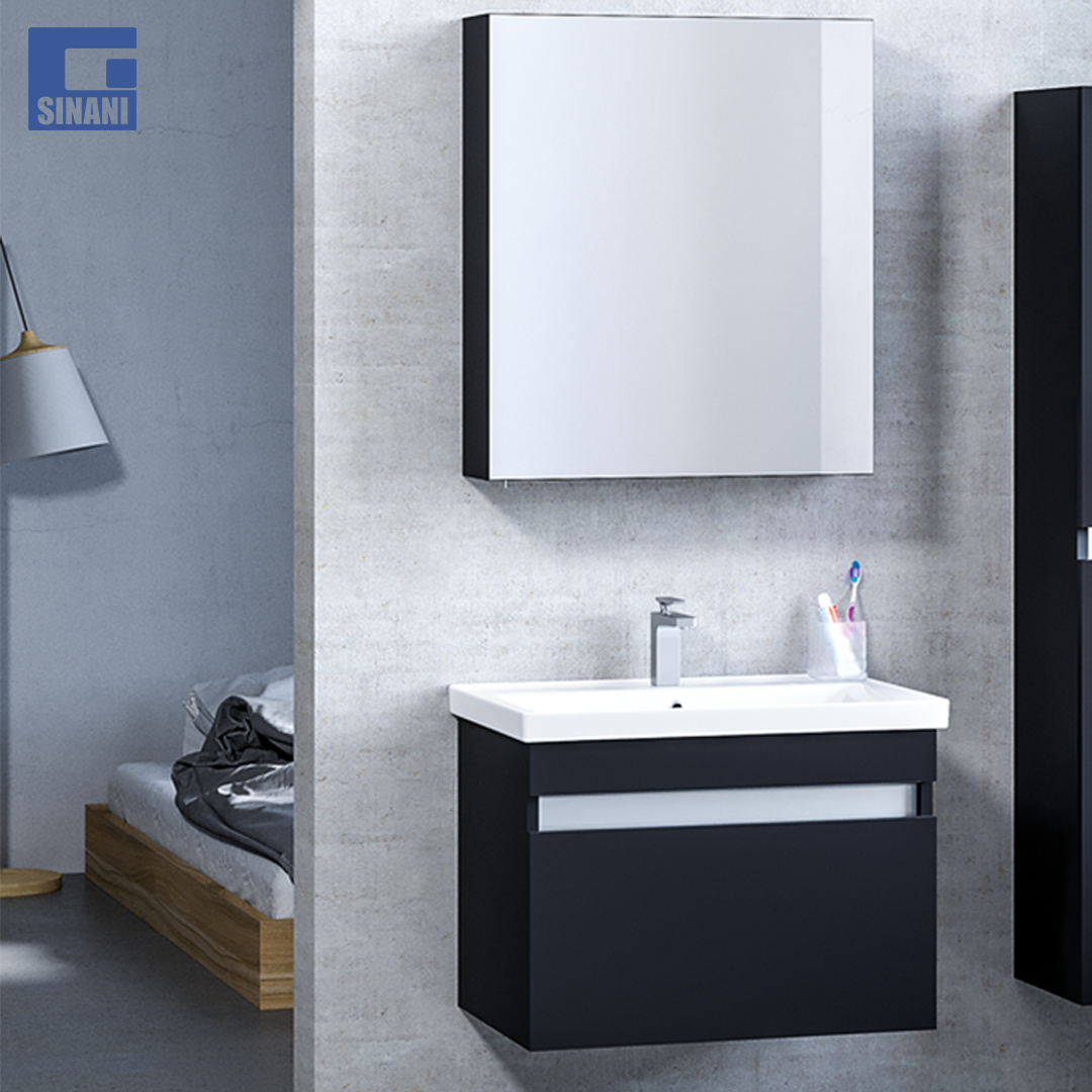 Mobilje tualeti More 65 e zezë