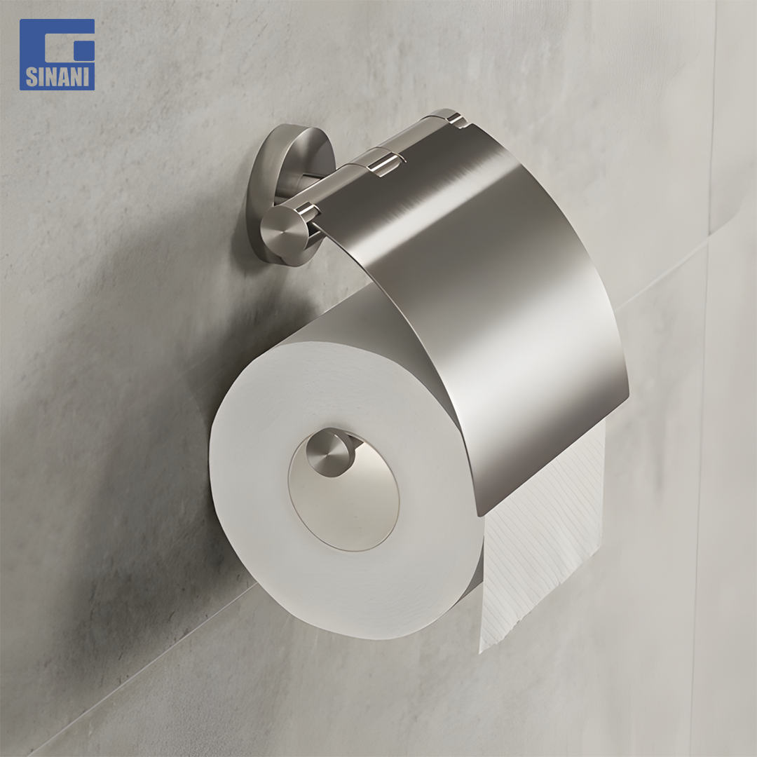 Mbajtëse letre higjienike Brushed Stainless Steel