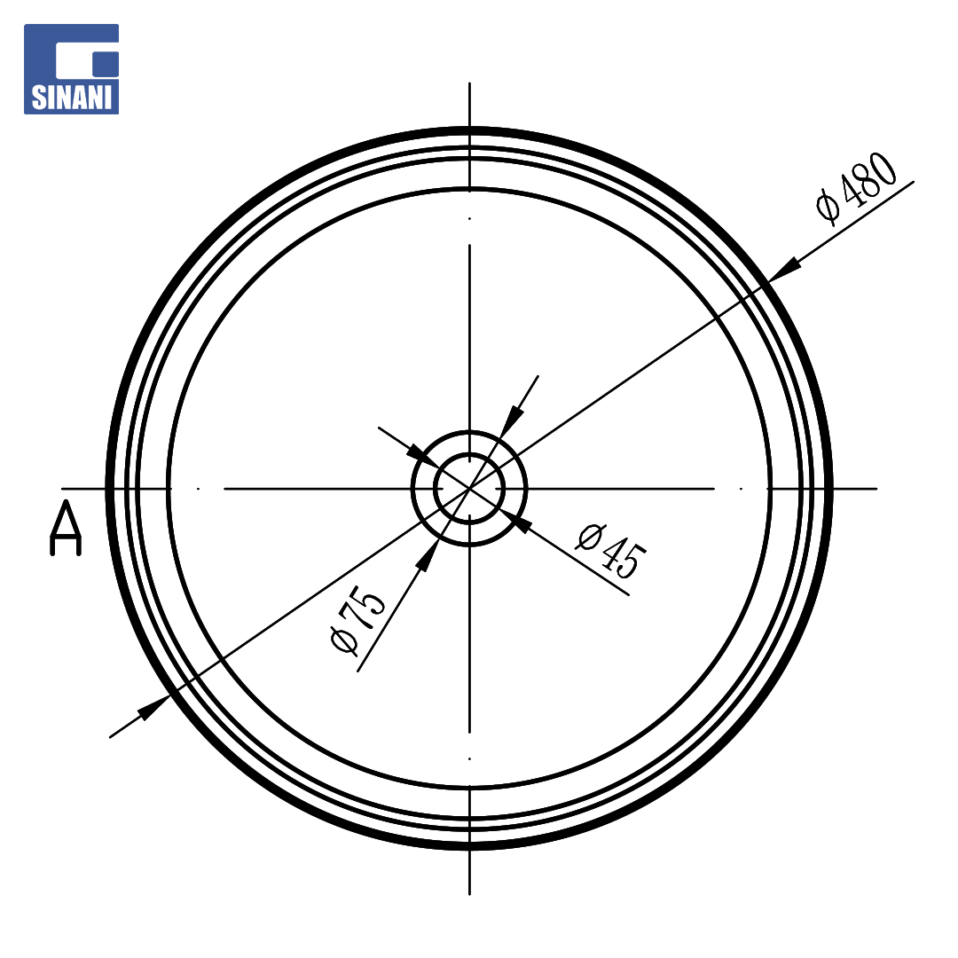 Lavaman transparent Gral Amber Orange