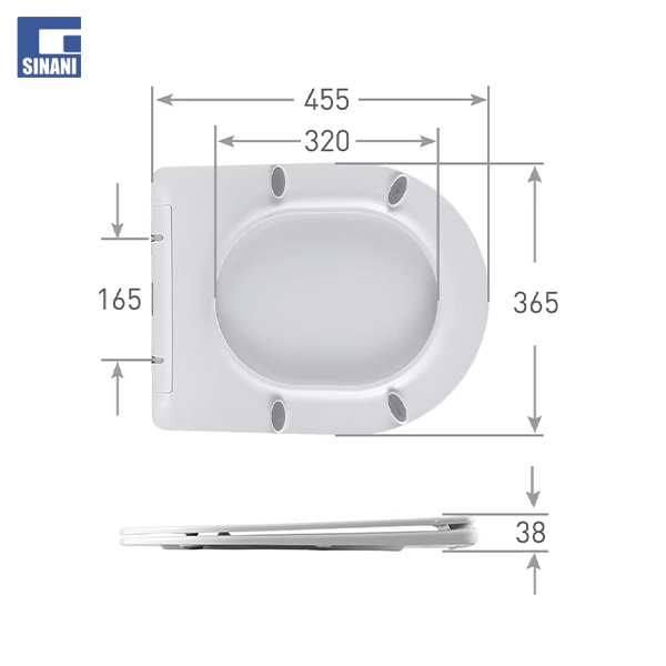 Set tualeti sospezo Opal