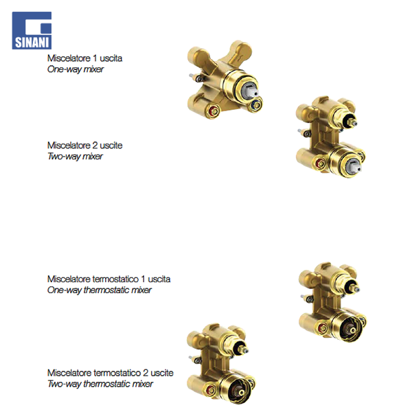 Grup dushi inkaso me devijator Dax-R Omnibox