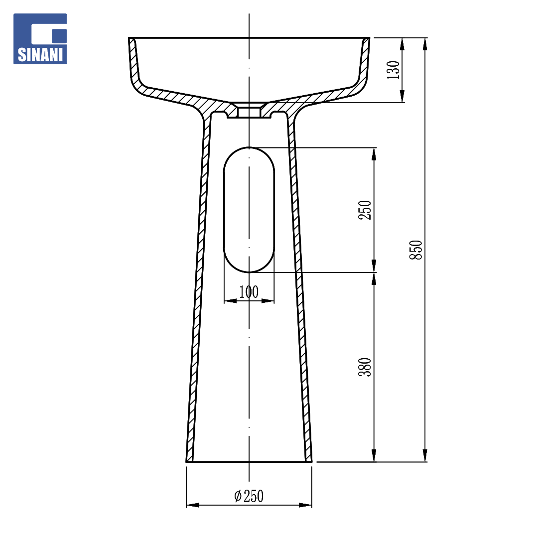 Lavaman transparent Gral Amber Orange