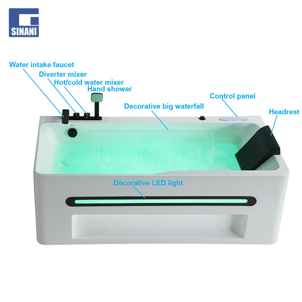 Vaskë me hidromasazh dhe ajërmasazh Elsa