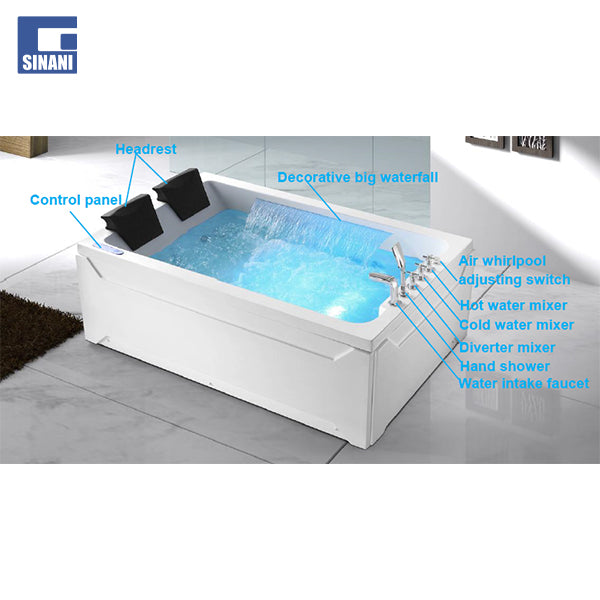 Vaskë me hidromasazh dhe ajërmasazh Ruby