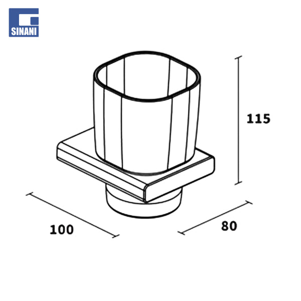 Gotë mbajtëse për furça dhëmbësh Nex