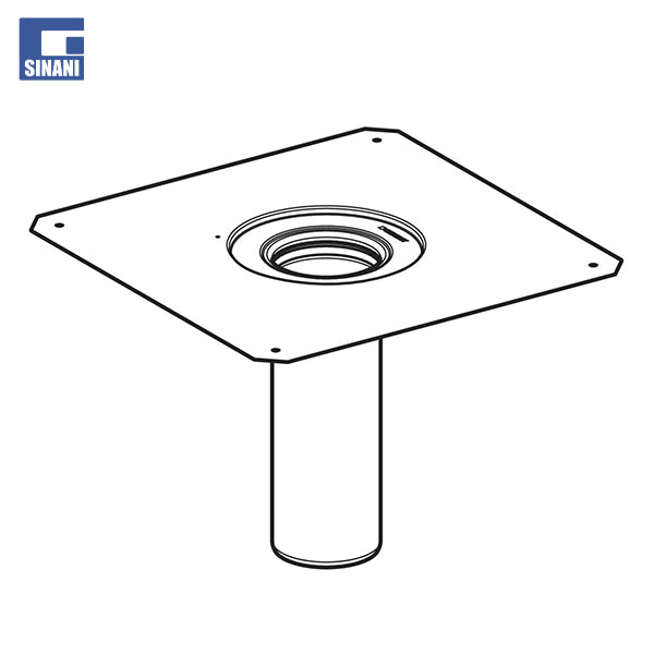 Lidhje për barrierë avulli për piletë Pluvia Ø90