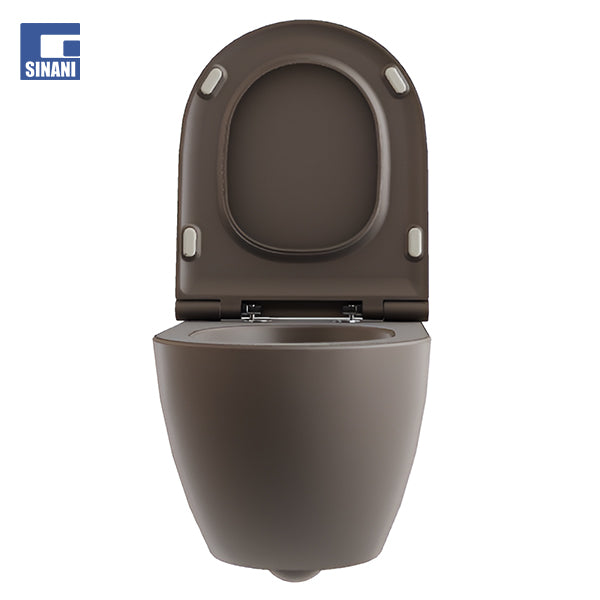 Set tualeti sospezo Easy-Clean Comoda Taupe