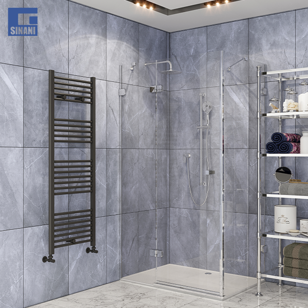 Radiator tualeti Eleganza me rezistence dhe termostat dixhital Musa Plus S